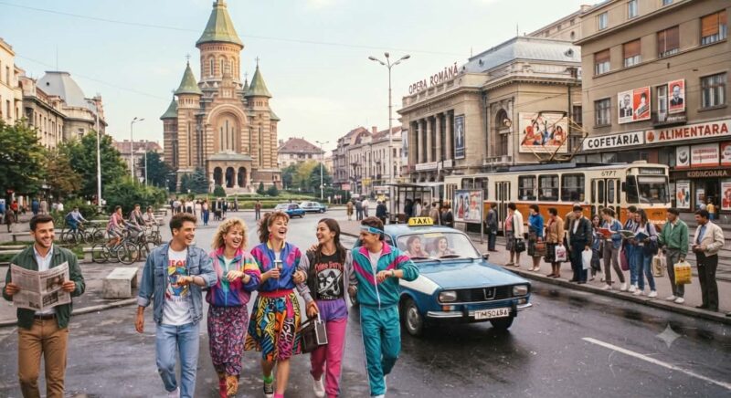 Anii ’80, în trend pe rețelele de socializare. Pozele, recreate cu AI, fac mii de vizualizări 1 Anii ’80, în trend pe rețelele de socializare. Pozele, recreate cu AI, fac mii de vizualizări