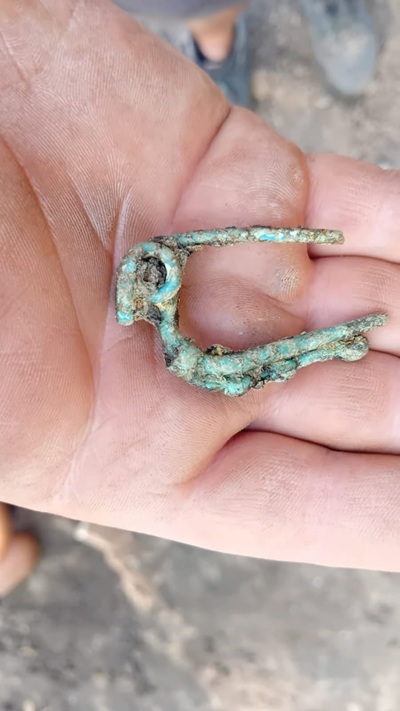 Noi descoperiri arheologice la Crivina. Foto 2 arheologie 1