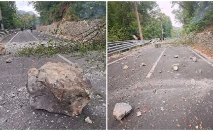 Drum închis în Caraş-Severin. Rută ocolitoare 12 Drum închis în Caraş-Severin. Rută ocolitoare