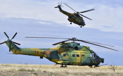 Forțele Aeriene Române desfășoară exercițiul "Burebista 26" pe întreg teritoriul național. Zboruri la joasă înălțime și deplasări de tehnică militară 15 Forțele Aeriene Române desfășoară exercițiul "Burebista 26" pe întreg teritoriul național. Zboruri la joasă înălțime și deplasări de tehnică militară
