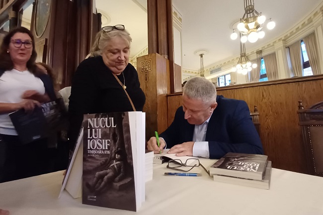 ”Nucul lui Iosif”, romanul unui almăjean care aduce o parte din istoria îndepărtată a Timișoarei mai aproape de noi