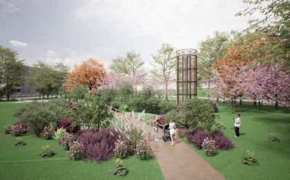 Regenerare urbană cu 13,2 milioane de lei: alee permeabilă, grădină de ploaie, pasarelă, piațetă și turn de belvedere 8 Regenerare urbană cu 13,2 milioane de lei: alee permeabilă, grădină de ploaie, pasarelă, piațetă și turn de belvedere