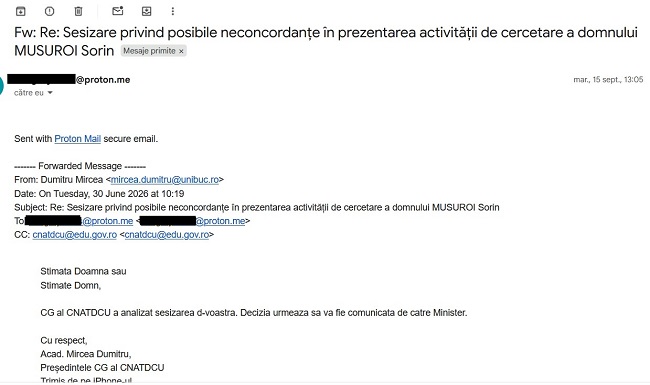 Un șef din cea mai cunoscută universitate din Timișoara a ajuns profesor și conducător de doctorat în baza unor falsuri în declarații 27 Un șef din cea mai cunoscută universitate din Timișoara a ajuns profesor și conducător de doctorat în baza unor falsuri în declarații