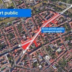 Primăria a anunţat că încep lucrări de regenerare urbană în zona Piaţa Mocioni. Modificări importante în trafic (HĂRŢI)