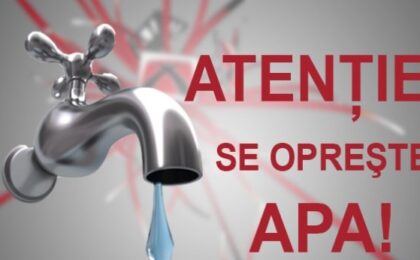 Se opreşte apa, miercuri, în trei localităţi timişene 6 Se opreşte apa, miercuri, în trei localităţi timişene