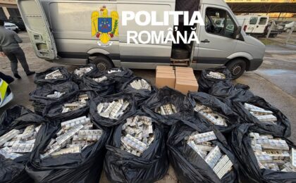 Şofer prins pe DN 6 cu maşina burduşită cu ţigări de contrabandă. A fost reţinut în arest 6 Şofer prins pe DN 6 cu maşina burduşită cu ţigări de contrabandă. A fost reţinut în arest