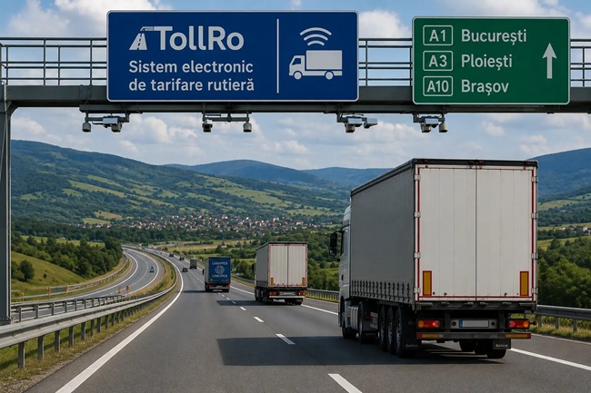 CNAIR a lansat aplicația TollRo, utilă conducătorilor de vehicule cu MTMA mai mare de 3,5 tone