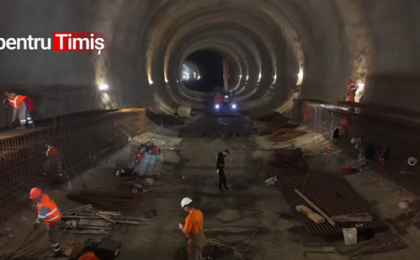 Vești bune de pe șantierul Margina-Holdea. A doua galerie de tunel ar putea fi străpunsă vineri (video) 17 Vești bune de pe șantierul Margina-Holdea. A doua galerie de tunel ar putea fi străpunsă vineri