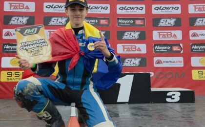 Timișoreanul Szabo Mark a devenit campion european la Supermoto (FOTO)