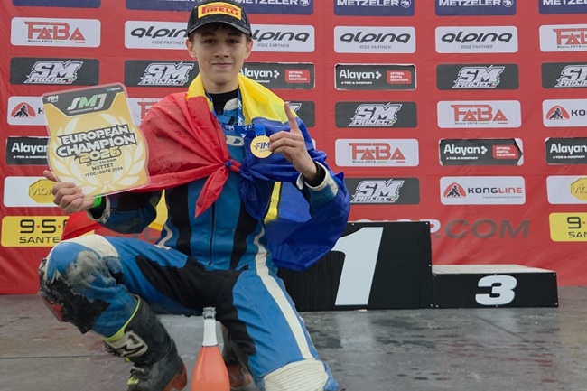 Timișoreanul Szabo Mark a devenit campion european la Supermoto (FOTO)