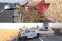 Accident grav între un autoturism şi un autotren, pe autostrada A1, în Timiş