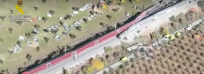 Un român a fost rănit în gravul accident feroviar din Spania