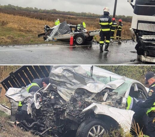 Impact frontal pe șoseaua Lugoj - Caransebeș. Un tânăr de 28 de ani și-a pierdut viața 1 Impact frontal pe șoseaua Lugoj - Caransebeș. Un tânăr de 28 de ani și-a pierdut viața