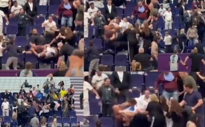 Pumni în tribună, lacrimi pe teren. Scene de neimaginat, la un meci de junioare, în Sala „Constantin Jude” din Timișoara (VIDEO)