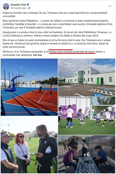 Primăria Timișoara a pus stadionul la dospit. Țoancă îi taxează pe Romocean și Lațcău cu propriile acte ale municipalității 5 Primăria Timișoara a pus stadionul la dospit. Țoancă îi taxează pe Romocean și Lațcău cu propriile acte ale municipalității