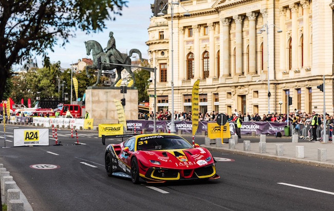 Piloții de la Canova Racing Timișoara, în fața a peste 10.000 de spectatori la Super Rally București