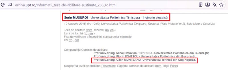 Ministerul Educației redeschide cazul falsului în declarații comis de un profesor universitar din Timișoara și mușamalizat de un complice din CNATDCU