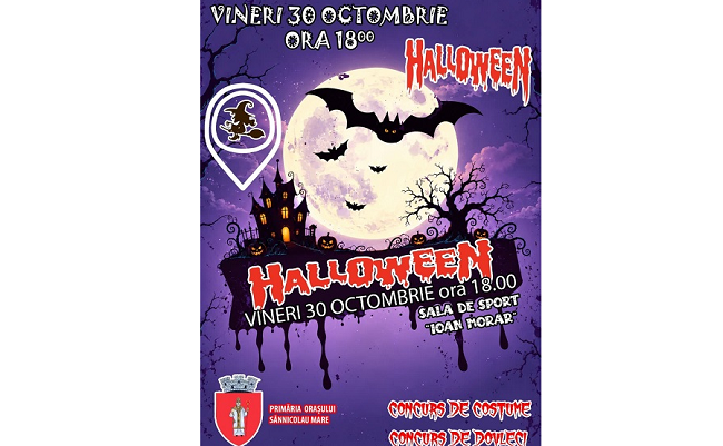 Concursuri de Halloween la Sânnicolau Mare