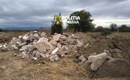 Mormane de moloz, descoperite de poliţiştii cărăşeni 21 Mormane de moloz, descoperite de poliţiştii cărăşeni