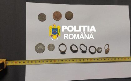 Percheziţii într-un dosar privind furturi de obiecte arheologice