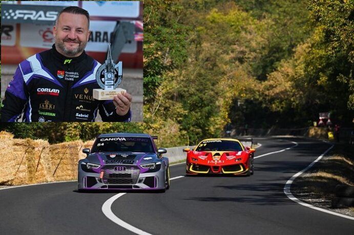 Pilotul timişorean Radu Benea, campion național la viteză în coastă