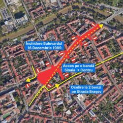 Încep... cu o amânare lucrările în zona Piaţa Mocioni. Modificări importante în trafic. Trecerea de pietoni din fața CNB va fi desființată (foto) 3 Încep lucrările în zona Piaţa Mocioni. Modificări importante în trafic. Trecerea de pietoni din fața CNB va fi desființată