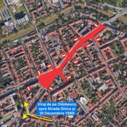 Încep... cu o amânare lucrările în zona Piaţa Mocioni. Modificări importante în trafic. Trecerea de pietoni din fața CNB va fi desființată (foto) 5 Încep lucrările în zona Piaţa Mocioni. Modificări importante în trafic. Trecerea de pietoni din fața CNB va fi desființată