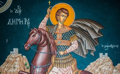 Sfântul Mare Mucenic Dimitrie, Izvorâtorul de Mir