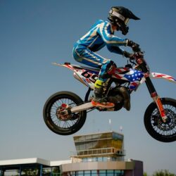 Timișoreanul Szabo Mark a devenit campion european la Supermoto (FOTO)