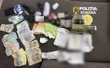 Suspecţi cercetaţi de BCCO şi DIICOT Timişoara pentru trafic de droguri de mare risc