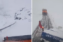Iarnă în toată regula pe Transfăgărășan. Șoferii, avertizați să circule cu mașini echipate de iarnă