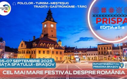 Atracțiile județului Timiș vor fi prezentate în acest weekend de Visit Timiș la cea de-a doua ediție a Festivalului Prispa din Brașov