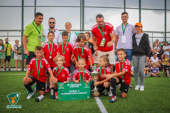 Micii fotbaliști de la CSC Dumbrăvița 2014 sunt vicecampionii Croco Cup