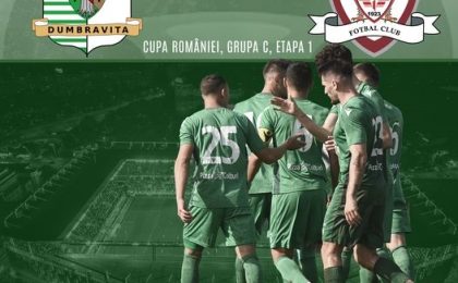 Cupa României. Avancronica etapei I din grupe. CSC Dumbrăvița – FC Rapid București, transmis live