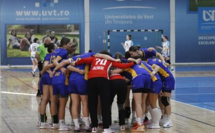 Cupa României la handbal feminin: CSU Universitatea de Vest din Timişoara înfruntă o echipă de primă ligă