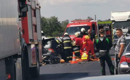 Accident grav, cu 6 victime, provocat de un șofer din Timiș