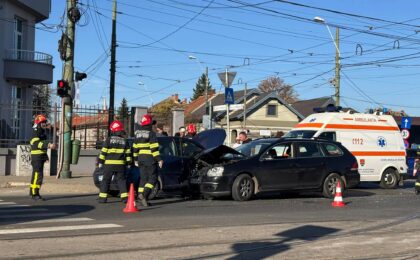 Accident grav la Timișoara