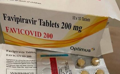 Donaţie de tablete favipiravir pentru spitalele COVID-19 