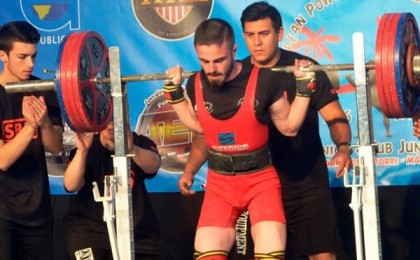 George Moise powerlifting
