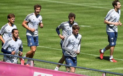 Germania Bayern Munchen antrenament