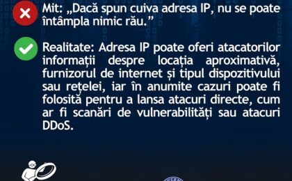 DNSC: De ce nu e sigur să-ți faci publică adresa IP