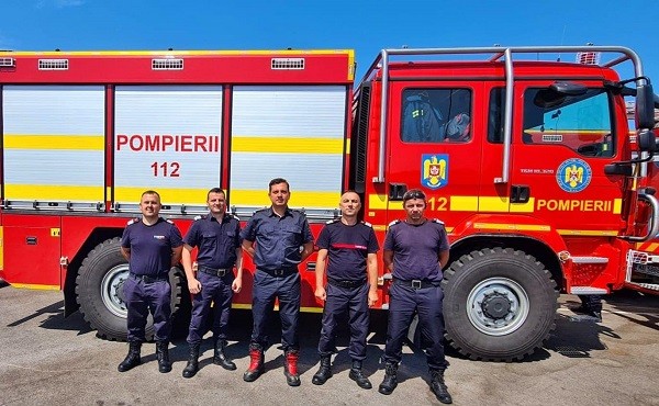 România acordă sprijin autorităților din Grecia. 5 pompieri sunt de la ISU Timiș