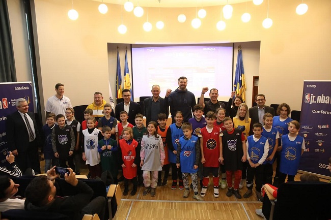 Jr. NBA League România vine şi în judeţul Timiş!