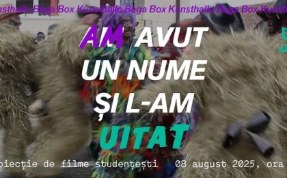 Filme studențești la Kunsthalle Bega