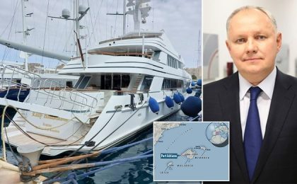 Un marinar ucrainean a scufundat parțial iahtul pe care lucra, evaluat la 5 milioane de lire sterline, deținut de un oligarh rus