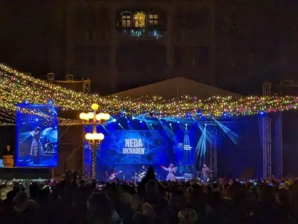 Mii de oameni la concertul susținut de Neda Ukraden la Timișoara