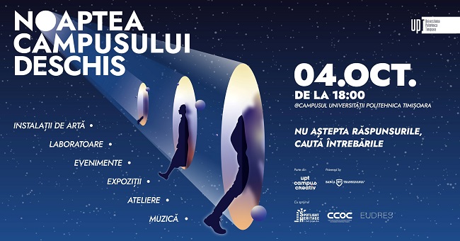 Noaptea Campusului Deschis revine la Universitatea Politehnica Timișoara cu o nouă ediție
