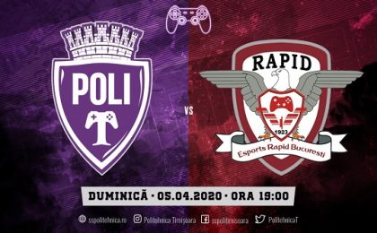 Politehnica Timisoara Rapid Bucuresti afis fotbal online