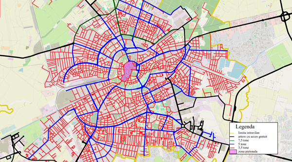 Modificări propuse pentru circulația vehiculelor grele în municipiul Timișoara