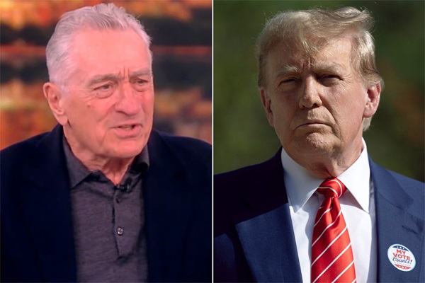 Donald Trump îl consideră pe legendarul actor Robert De Niro o „persoană cu tulburări mintale”